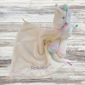 personalised unicorn comforter